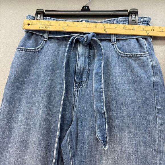 J. Crew Jeans Women's 27 (4) Blue Paper Bag Signature Stretch Preppy Classic - Picture 9 of 13